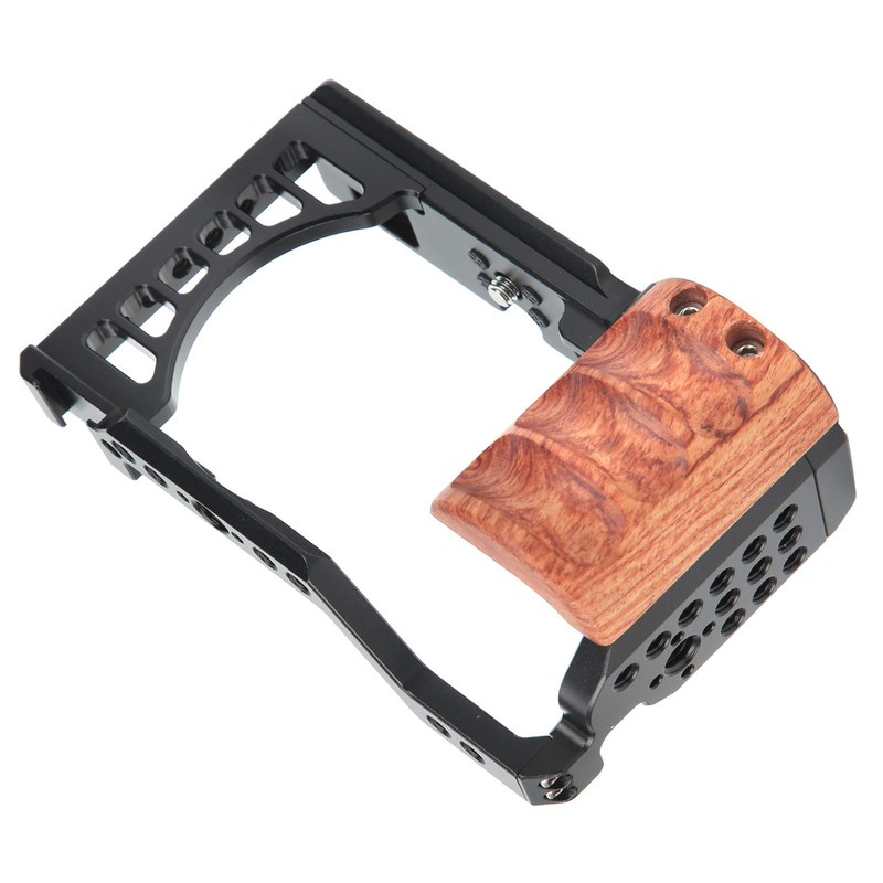 Camera Cage for Sony A7C Camera, Vlogging Video Shooting Stabilizer