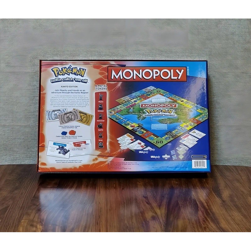 Monopoly Juego De Mesa - Pokémon Kanto Edition