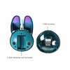 Samudgate 2.4G Wireless Mouse, Cute Rabbit Shape Bluetooth Mouse Small