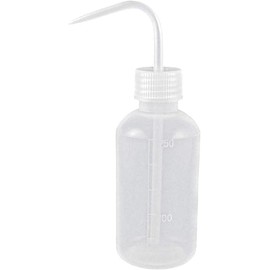 JIzian Wash Bottle 250ml/8oz Safety Bottles Watering Tools, Economy Plastic Squeeze with Narrow Mouth Scale Labels for Medical Succulent Cleaning Washing