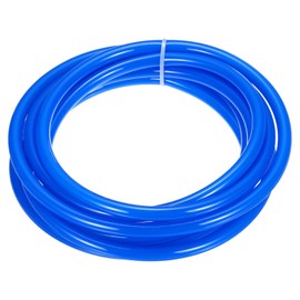 PATIKIL Pneumatic Tubing 1/2 OD 16.4ft, 12mm OD 8mm ID PU Air Line Pipe Tube for Air Compressor Fitting or Fluid Transfer,Blue