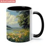 11oz Ceramic Mug Sublimation Blank Cup for Custom Design Low