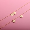 QXTX Initial Necklaces for Women,18K Gold Plated Dainty Letter Necklace