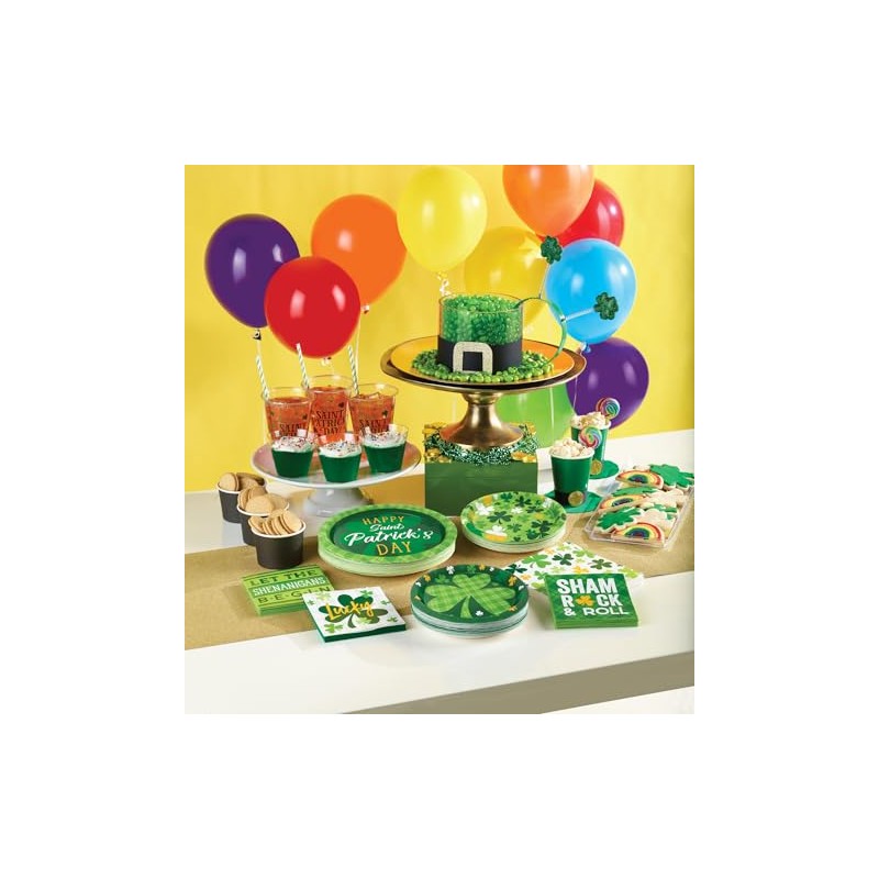 Lucky St. Patrick's Day Beverage Napkins, 48 Count