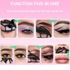 2 PCS Eyetour Eyeshadow Tool, Eyeshadow Stencil, Winged Eyeliner Tool,