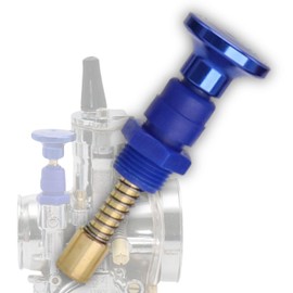 MSMint Pull Choke Lever Plunger Keihin Keihin Carburetor PWK PE Monkey FTR DAX NSR Ape XR100 NSF100 KSR110 KDX Selo 225 (Blue/Blue)