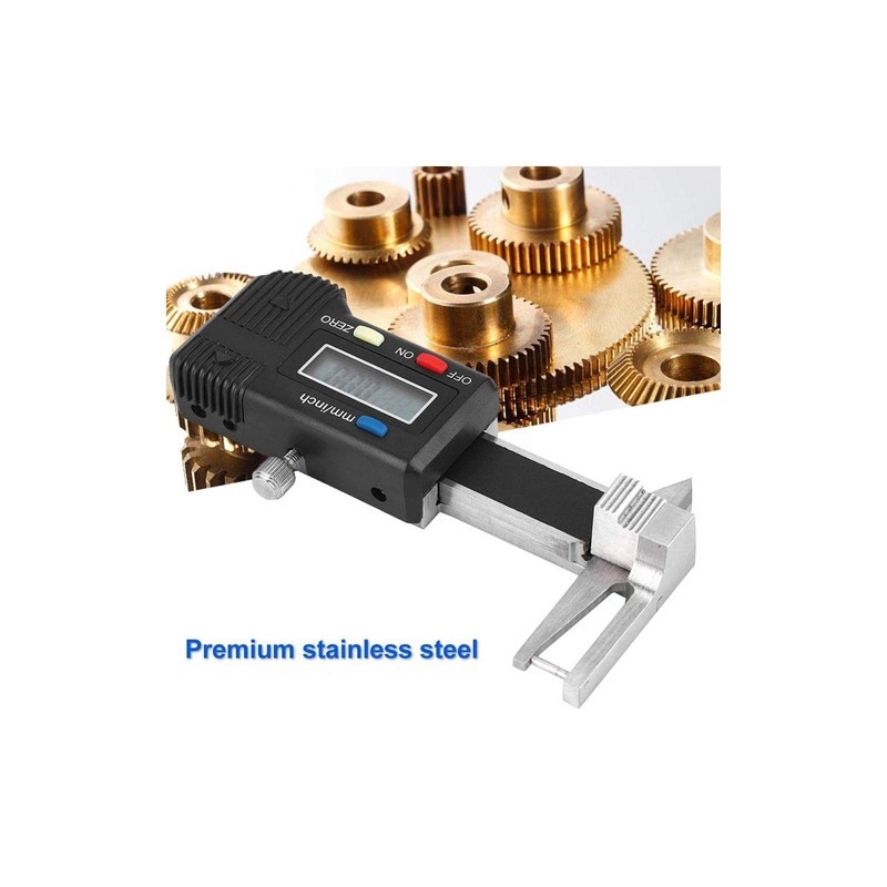 3-in-1 Micro Electronic Digital Caliper Ruler, Inside Diameter, Diameter, Thickness