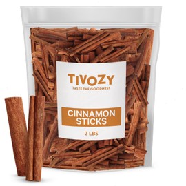 Cinnamon Sticks, 2lb Pack of Cinnamon Sticks Bulk, Ideal for Homemade Recipes and Natural Remedies, Long Lasting Sticks Whole for Professional Chefs and Home Cooks