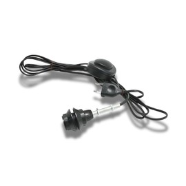 DIY Floor Lamp Set - E14 Socket Black with 3 m Cable - For Lamps with Lampshade - Includes Foot Switch & Assembly Instructions - Hanna's Laden