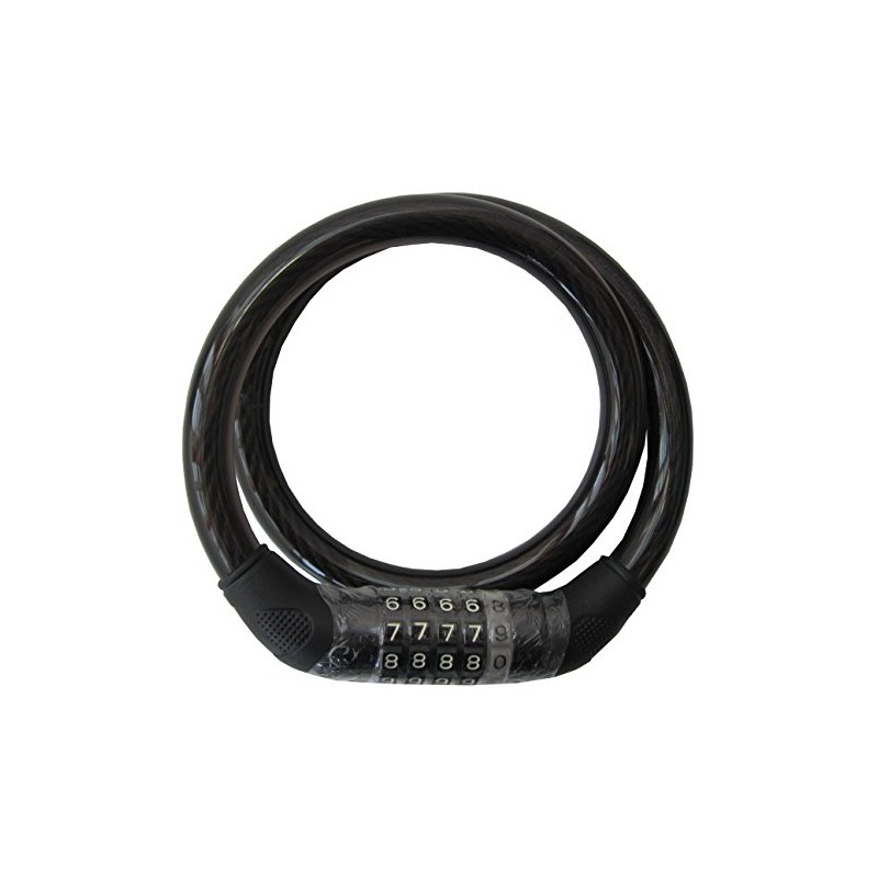 Bicycle Key Large 5 Digit Dial Lock SM 43392