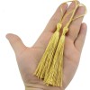 Sxrw 100pcz Llavero Borla Colgantes Borlas Hechas A Mano