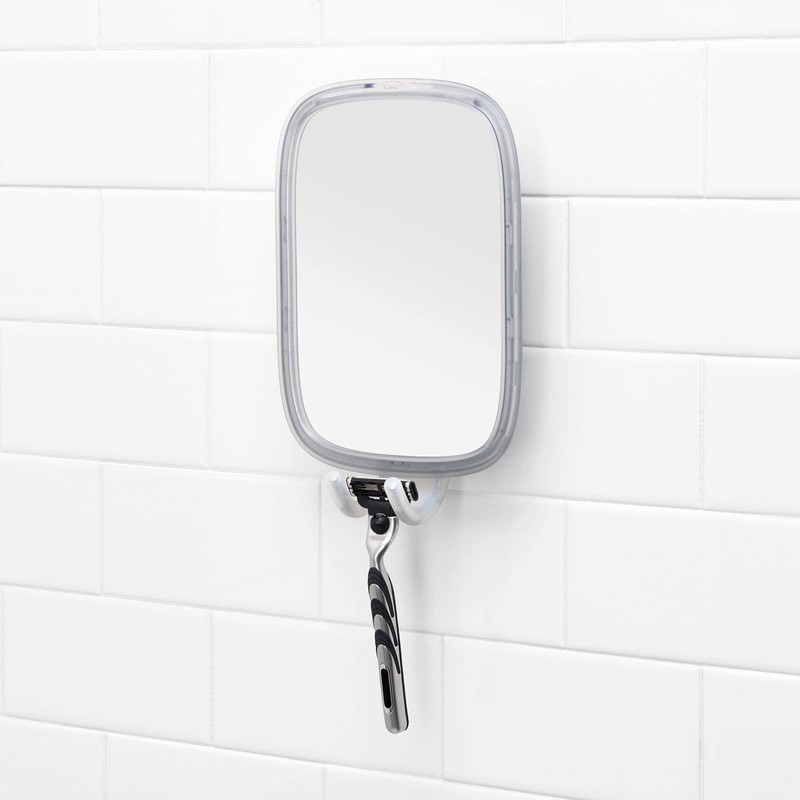 OXO Good Grips Suction Fogless Mirror 3" L x 7.2"