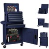 5-Drawer Rolling Tool Chest, Tool Cabinet Garage 2 in 1