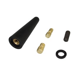 YONGJIANGXIA Universal Car Stereo Rubber Antenna Mast FM AM Roof Mount Vehicle Antennae Replacement with Three Screws M6-M5 M6-M6 M6-M7