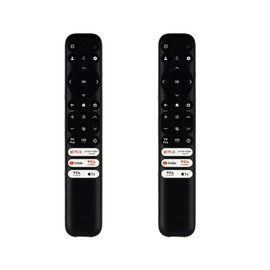 (2 Pack) New Replacement Remote for TCL-Google-TV-Remote,RC813 Without Voice Compatible with TCL Q6/Q7/QM8/S3/S4 Series