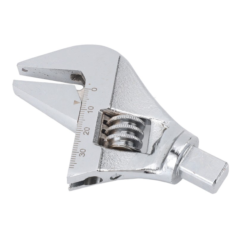 Adjustable Wrench Head Industrial Grade Torsion Ultra Large Opening CRV