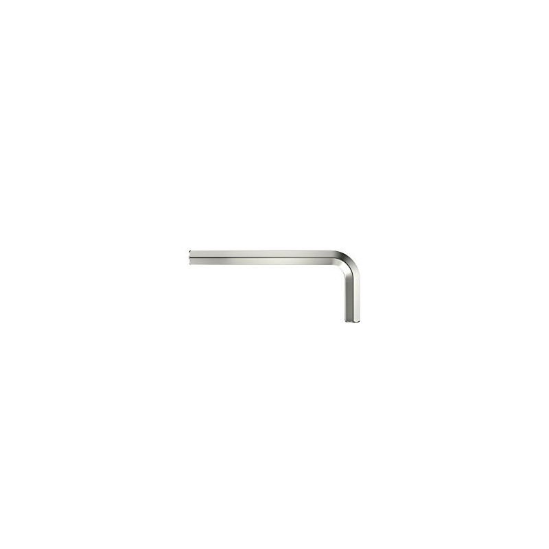 Wiha Allen Wrench Short Shiny Nickel-Plated, 351090