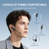 Yealink DECT Wireless Headset WH63 E2 UC, Zoom Teams Certified,Single