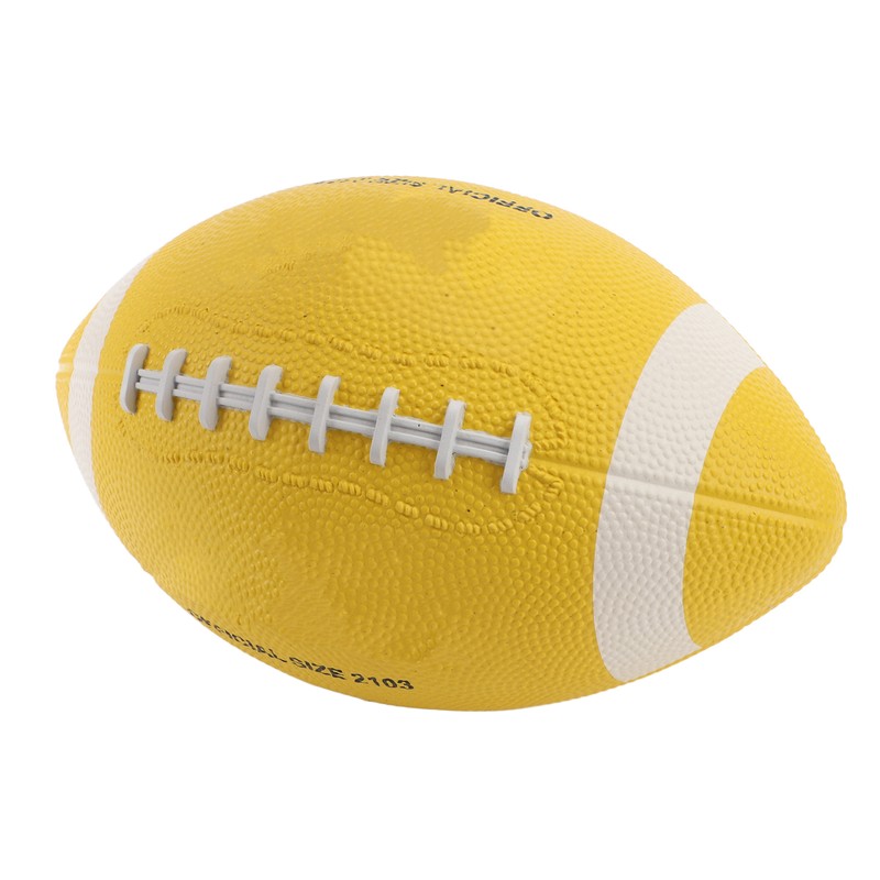 Rugby Ball Professional Size 3 Rubber Lightweight Portable High Elasticity