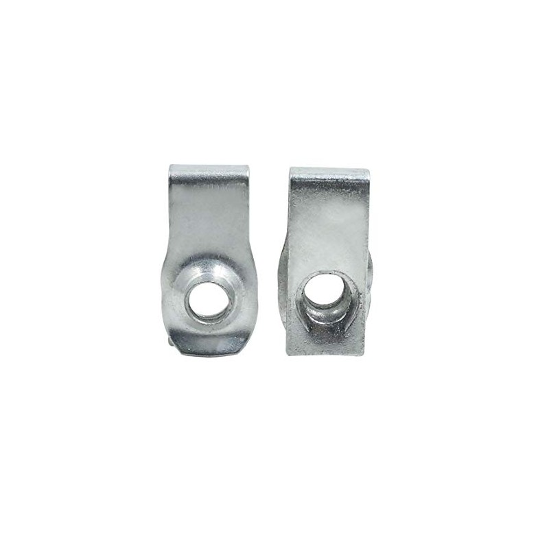 X AUTOHAUX 4pcs Spring Metal U-type Clip with Screws Car