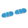 2Pcs Gel Ice Pack Reusable Hot Cold Compress Discomfort Relief