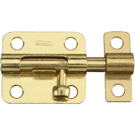 National Hardware N151-480 V834 Barrel Bolt in Brass,2-1/2 Inch
