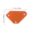 4Pcs Welding Magnet Positioner Right Angle Nylon Protection Cover Magnetic