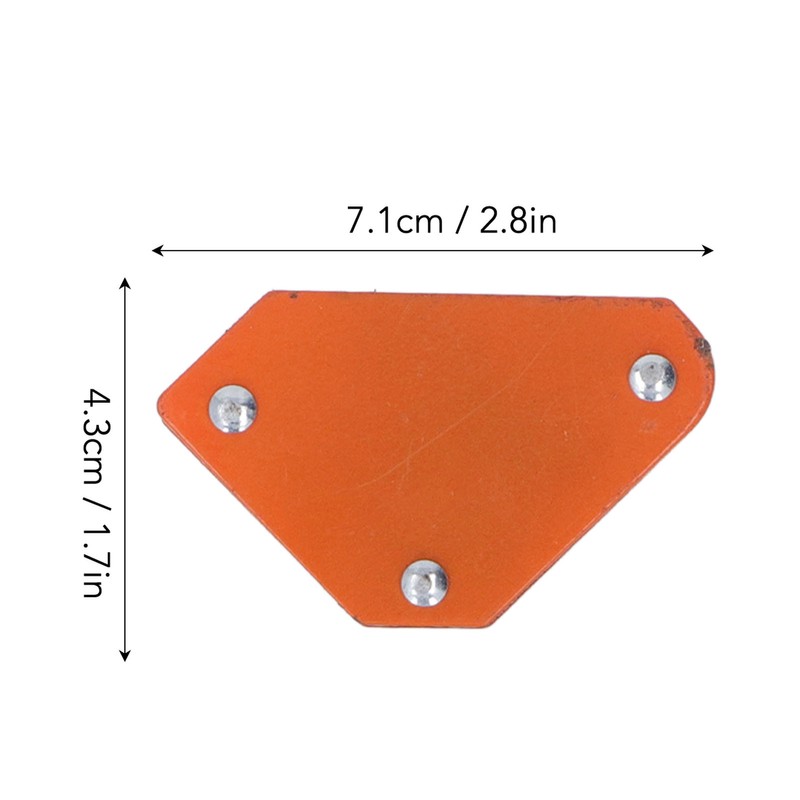 4Pcs Welding Magnet Positioner Right Angle Nylon Protection Cover Magnetic