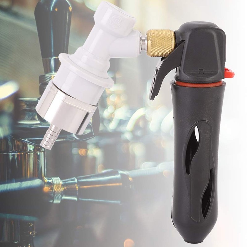 QANYEGN Hand Held Pressurizer, Pressurizer Keg Kit, Includes Carbonated Lid,