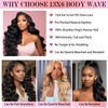 Body Wave 13x6 Lace Front Wigs Human Hair 32 Inch