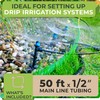 Carpathen 50 FT 1/2 Irrigation Tubing Mainline - Drip Irrigation