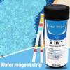 9 in 1 Portable Pool Water Test Strips 50 Domestic