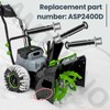 20 Pack ASP2400D Snow Blower Shear Pin Set for EGO