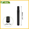 BULLSPANN Universal 25.4x200mm Black Motorcycle Seatpost Durable Motorcycle Saddle Post