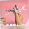 Healeved 30pcs Y-shaped Lash Brush Tool for Eyelash Perming and