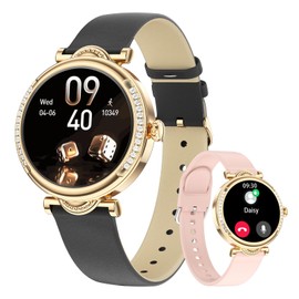 Smart Watch, Smart Watches for Women (Answer/Make Calls), Fitness Tracker with Heart Rate Monitor, Blood Oxygen, SpO2, Sleep Tracker, Step Tracker, Waterproof Fitness Watch for Women for iOS & Android