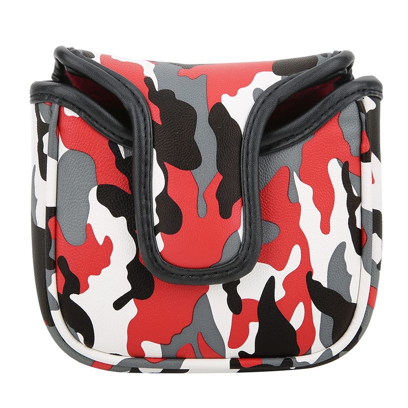 Alomejor Funda Cuadrada para Putter PU Impermeable con Cierre Magnético,