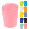 Spirella Move 1018674 Bottle Bathroom Accessories Waste Bin, Frosty Rose