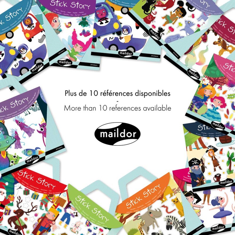 Maildor Sticker Stories Savanna