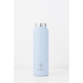 REVOMAX Carbonated Vacuum Insulated Bottle, No Cap, 16 oz (473 ml), 18 Hours Hot for 18 Hours, Cold for 36 Hours (Pale Blue)