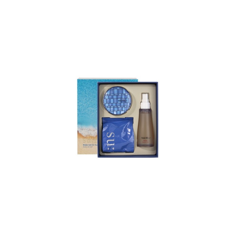 Sum37 Waterful CC Cushion Perfect Finish No. 01 Special Set