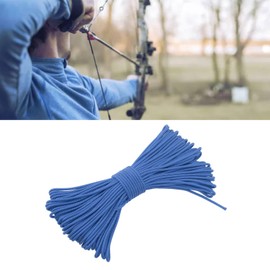 NYSUZHOUJI D Ring Rope Bow Press, Nylon Rope Bow String, Portable and Long Lasting D Ring Rope (Blue)