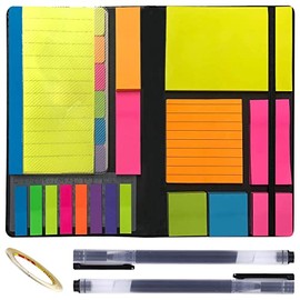 660PCS Sticky Notes Set, Page Markers Prioritize with Color Coding, Sticky Note Divider Self-Stick Notes Pads Bundle with Bookmark, School Supplies ,Office Supplies, Planner Sticky Notes