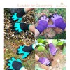 BEADNOVA Garden Gloves with Claws Digging Gloves Claw Gardening Gloves