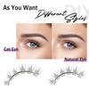 Mayhug Wimpern Extensions 3D Effekt Einzelne Wimpern 144 Pcs D