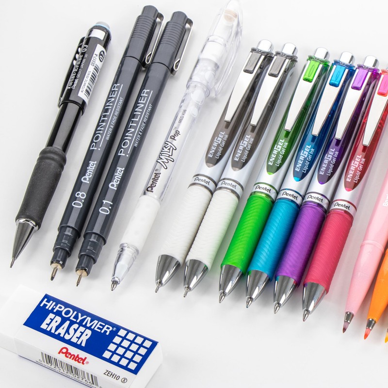 Pentel Carrie Walker Ultimate Journal Mix, Writing and Journaling Kit,