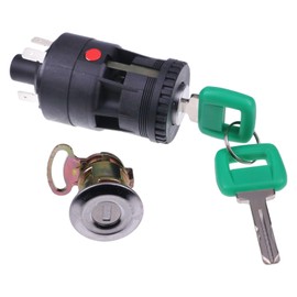 ZTUOAUMA Ignition Switch 15082295 for A20C A30C A25D A35E A35 A30D L120 T450D L120D L180D L180E L220D L220E L30 L330C L50D L50E L60E L70 L70C L70D L70E L90