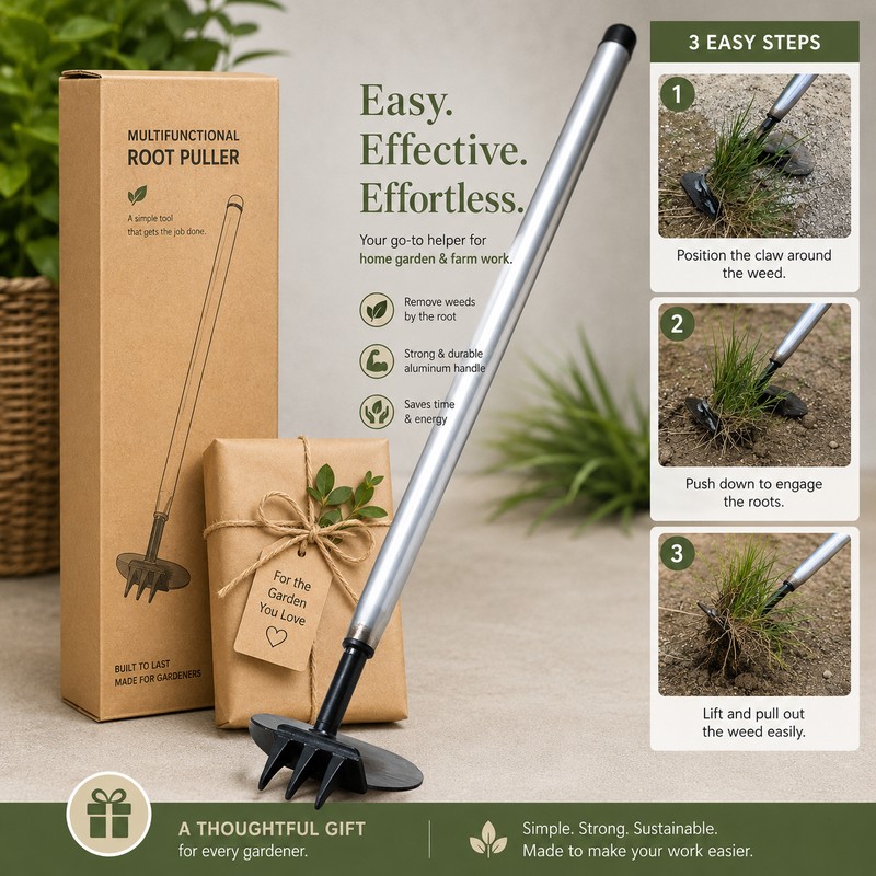 Manual Root Puller Tool for Garden & Farm Use –