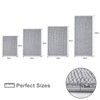 smiry Non Slip Chenille Bath Mat Set, Pack of 2,