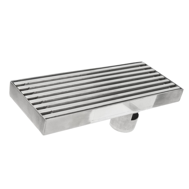 Linear Shower Drain Stainless Steel Odor Resistant Rectangular Floor Drain